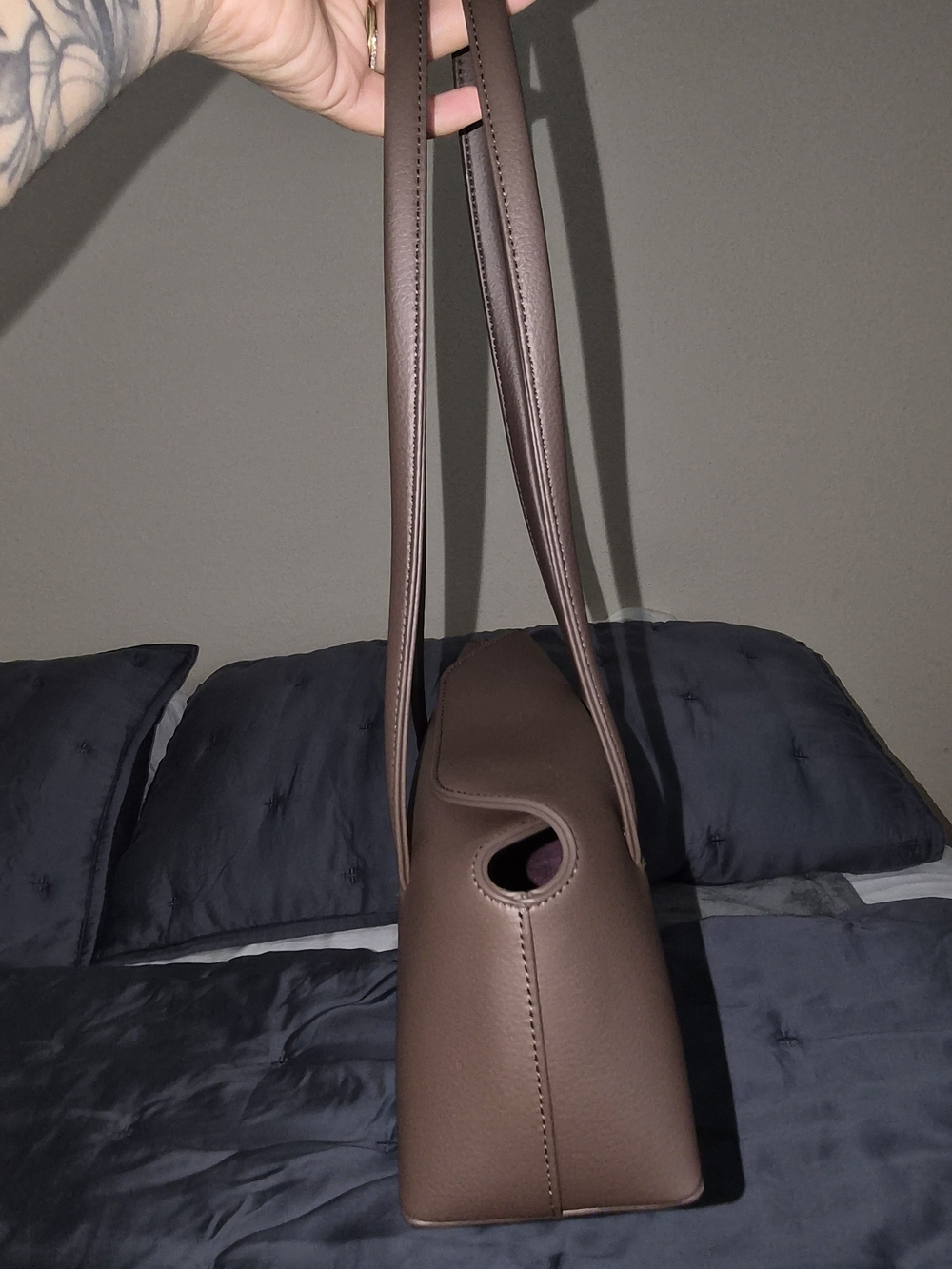 Freja Mini Chrystie Bag Espresso - Picture 5 of 8